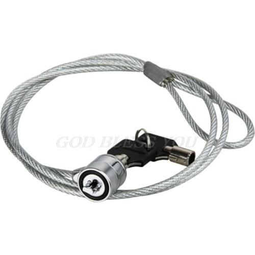 Computer Lock Security Security China Cable Chain With Key Laptop Lock Anti-theft Chain Locks Laptop Notebook Drop Shipping