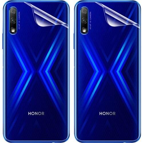 2 pcs HD Back Protector on for Huawei Honor 9X Pro 9A 9C 9S 9 Lite Y9a Y9s Y9 Prime 2019 Soft Hydrogel Film Not Protective Glass