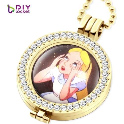 My Coin Necklace 33mm Coins For Women Fit 35mm Coin Holder /coin Disc With 80cm Bead Chain MICP125-132