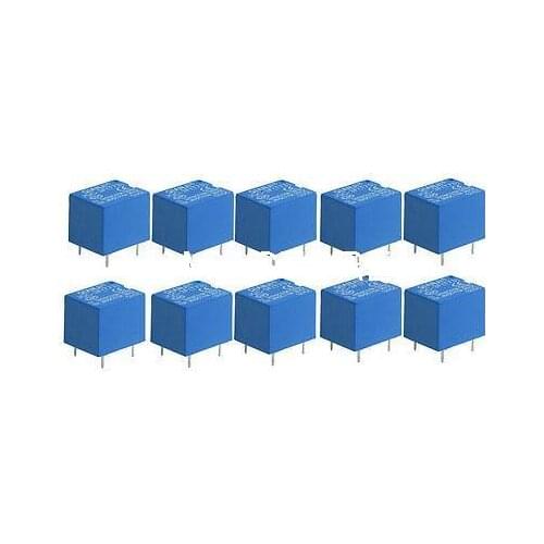 DC 12V Coil 10A SPST 5 Pin Electromagnetic Relays PCB Type JQC-3F