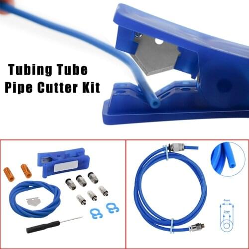 2x4 PTFE Tubing Tube Pipe Cutter Kit Spare Part for 3D Printer Accessories PUO88