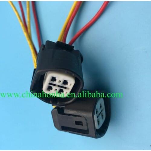 4 Pin Female Alternator Regulator Repair Connector Sensor Plug With Pigtail ForHonda Acura forTOYOTA 6189-0694