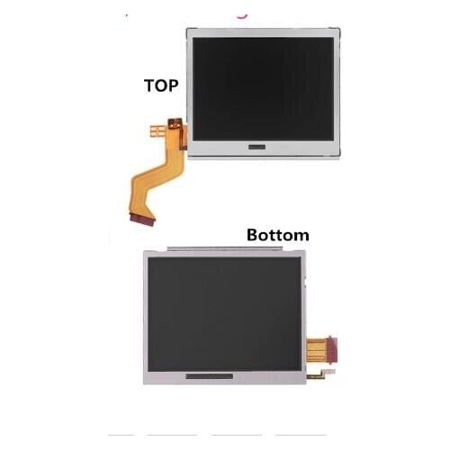 5 Sets Replacement Top Upper / Lower Bottom LCD Display Screen Digitizer Glass For Nintendo DS Lite DSL NDSL Game Console