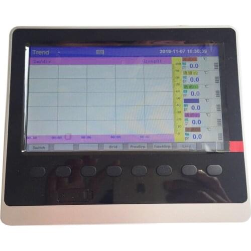 English Menu 2 Channel Paperless Recorder 4-20mA Input 220VAC