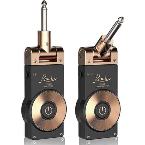 Guitar Wireless System Guitar Receiver Guitar Transmitter USB Charging for Guitar Bass Violin GRT-04