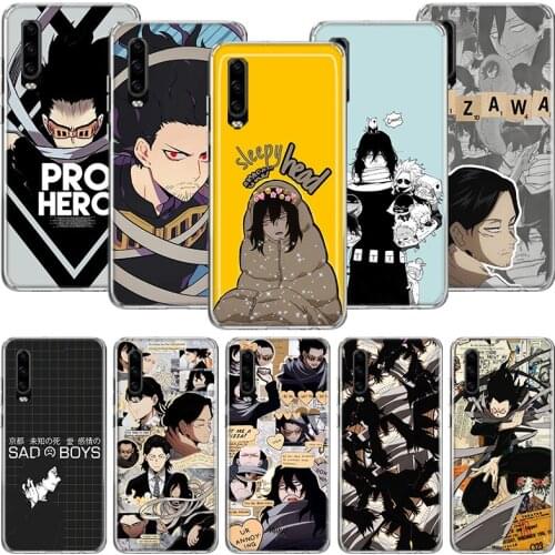 My Hero Academia Aizawa Shouta Phone Case For Huawei P30 P40 P20 P10 Mate 20 10 30 Lite Pro P Smart Z Plus Printing Cover Coque