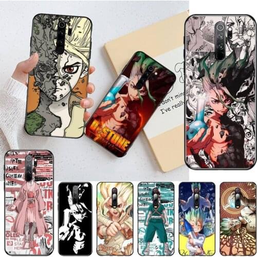 Anime Dr Stone Phone Case for Redmi Note 9 8 8T 8A 7 6 6A Go Pro Max Redmi 9 K20 K30 Pro