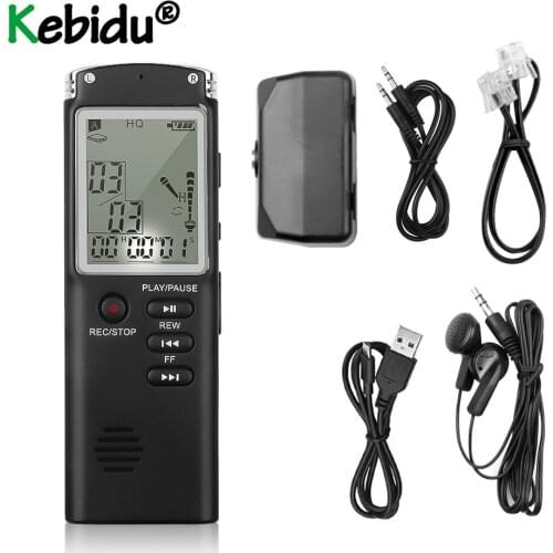 8GB16GB/32GB Voice Recorder Pen USB Built-in Microphone Mp3 Player Dictaphone Digital Audio Recorder Long Standby With VAR/VOR