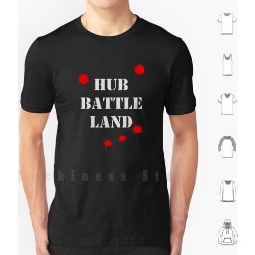 Hub Battle Land T Shirt Print 100% Cotton New Cool Tee Real Humans Akta Manniskor Humans Merchandise Garfunkelart