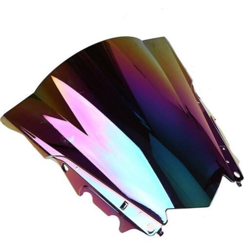 Iridium Windscreen Screen Protector Wind Deflectors Shield Double Bubble Motorbike Windshield For Yamaha YZF R25 R3 2013-2018