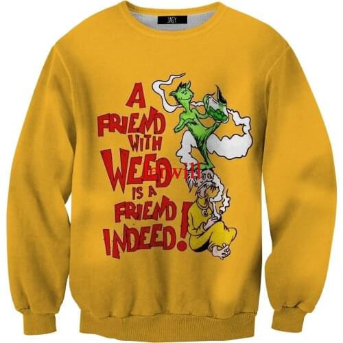 Jerwill Men's Sweatshirts With Slogans