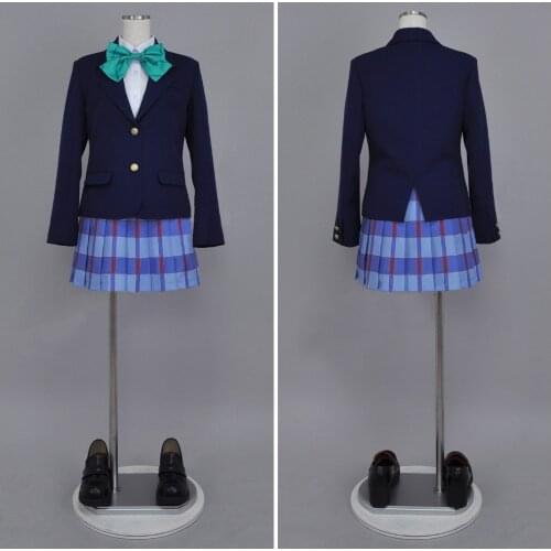 LoveLive Otonokizaka High School Ayase Eli Uniform Cosplay Costume