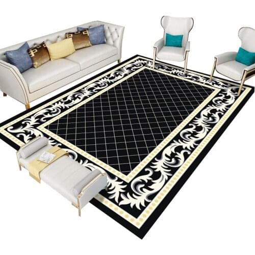 Retro Living Room Coffee Table Carpet Bed & Breakfast Bedroom Full Carpet Kitchen Carpet Door Mat Can Be Customized