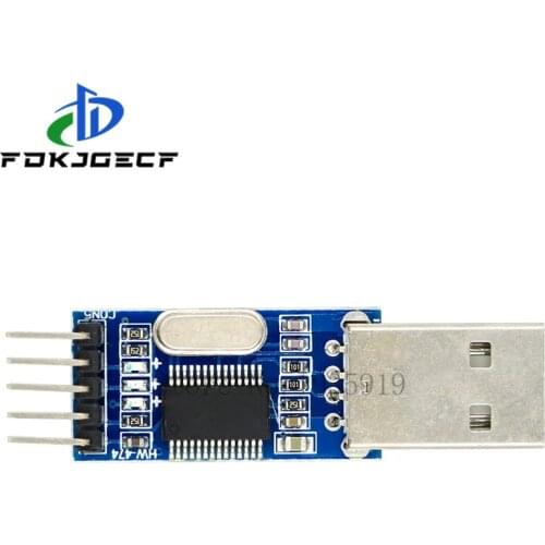 PL2303 USB To RS232 TTL Converter Adapter Module PL2303HX STC Microcontroller Brush Machine Board