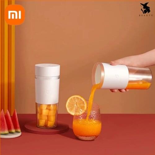 2021 New XIAOMI MIJIA Mini Blenders Portable Juicer USB Charging Fruit Cup Food Processor Electric Kitchen Mixer Quick Juicing