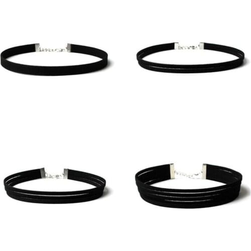 Necklace European American Source Of Goods Creative Necklace Women Lace Swan Flannel