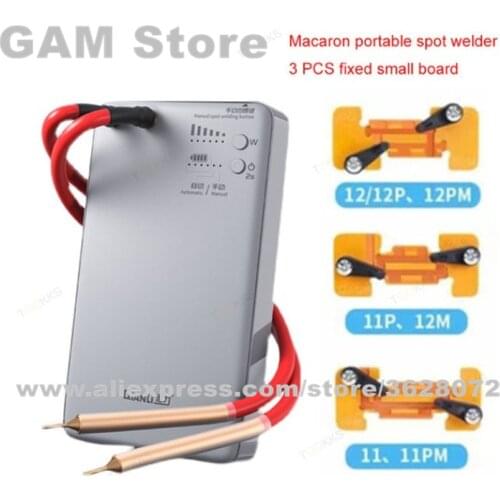 QianLi Macaron Portable Spot Welding Machine Tool Micro Type-C Spot Welder Mobile Phone Battery Flex 6-Speed Output Power Repair