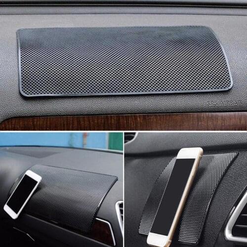Car Dashboard Anti-slip Mat Automobile Mobile Phone Car Holder Dash Stand Pad Car Interior Mat Accessories Antiskid Anti-sk W2L8