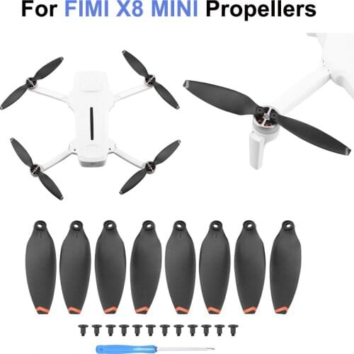 Replacement Drone Propeller for FIMI X8 MINI Low Noise Spare Parts Light Weight Prop Folding Blade Wing for FIMI Accessory