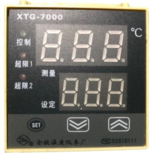 XTG-741W Yuyao Temperature Instrument Factory XTG-74WW Intelligent Temperature Controller XTG-7000 Spot Free Shipping 0-300 Degr