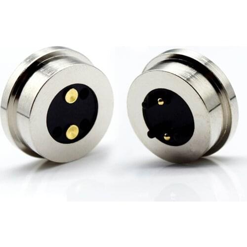 2pin3pin 4pin circular magnetic suction connector spring pin magnetic suction connector