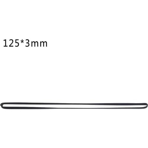 3mm Wide Flat Drive Belt Turntable Rubber Belt for LP Vinyl Record Player Phono