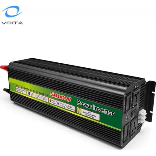 3000w 3kw 12v 24v 48v dc to ac 110v 120v 220v 230v watt modified sine wave solar power converter charger system inverter
