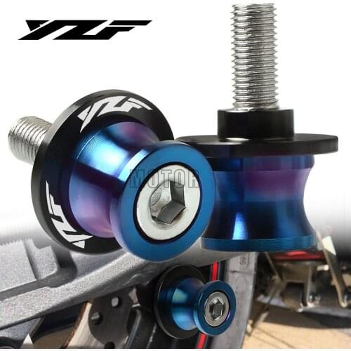 6MM For Yamaha YZFR6S/YZF600/YZF600R Motorcycle Rear Swingarm Sliders Spools Stand Screws Swing Arm Protector YZF R6S/600/600R R