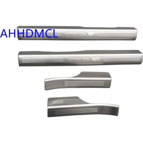Car Welcome Pedal Threshold Strip Door Sill Strip For GLK 2008 2009 2010 2011 2012 2013 2014 2015