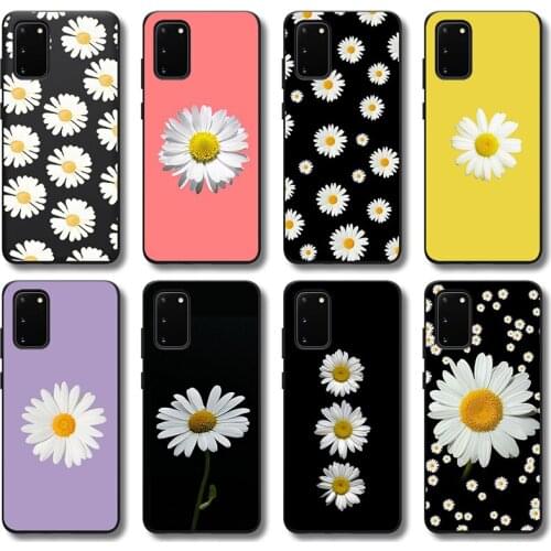 Vogue Flower Case for Samsung Galaxy S21 A51 A50 A71 A52 A72 S20 A21S A12 A70 S10 S9 S8 S10e FE Note 20 10 Lite Plus Ultra TPU