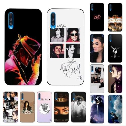 FHNBLJ Michael Jackson Fashion Phone Case for Samsung A51 01 50 71 21S 70 10 31 40 30 20E 11 A7 2018
