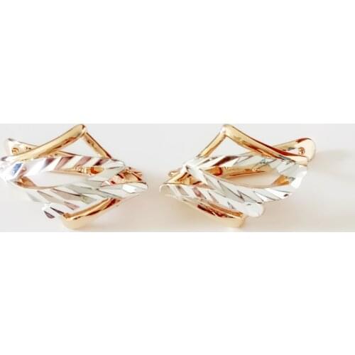 Korean New Fashion Drop Earrings Office Style Rose Gold 585 Color Jewelry Women Earrings