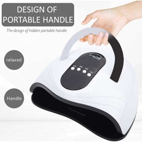 10/30/60/90 Timer Nail Dryer UV LED Nail Lamp 42 LED Lamp Beads LED UV Lamps Quick Dry Manicure Tool With Sensor LCD Display