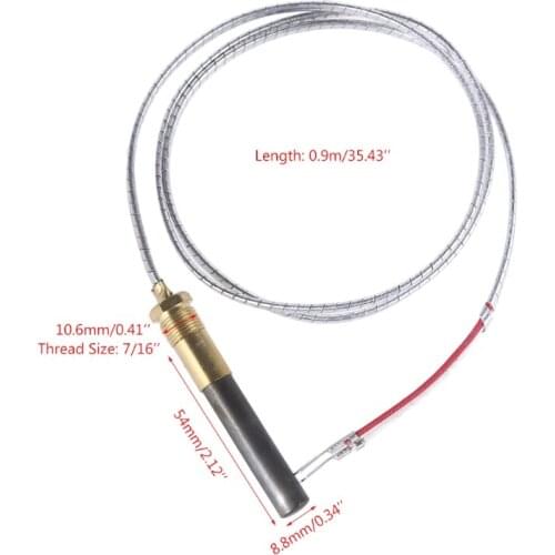 M89B Thermocouple Millivolt Thermopile Generators Replacement Used on Gas Fire-place/Water Heater/Gas Fryer Cluster