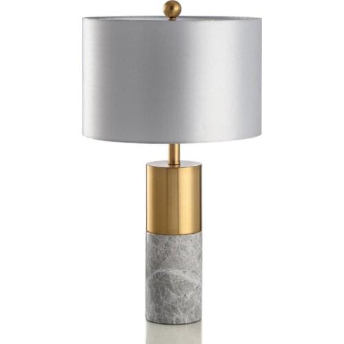 Modern design marble desk lamp bedside bedroom lamp designer style led Sample room desk lamp
