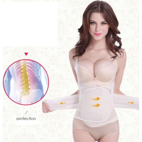 Heat Therapy Tourmaline Self-Heating Belt Corset Neoprene Slimming Vest Women Stomach Belly Fat Burning Weight Loss Products