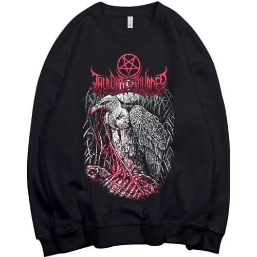 6 designs Thy Art Is Murder Pollover Skull Vulture Sweatshirt rock hoodie sudadera streetwear fleece Outerwear pnnk heavy metal