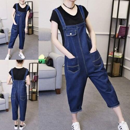 Women clothing denim washed fabric rompers summer/autumn overalls women jumpsuit suspenders jeans SLIM women overalls jeans