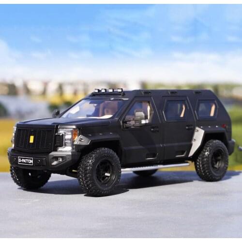 1:18 Diecast Alloy WWII Souvenir Super Off-Road Vehicle G Car Model Die-Cast Metal Toy Adult Collection Gifts Display