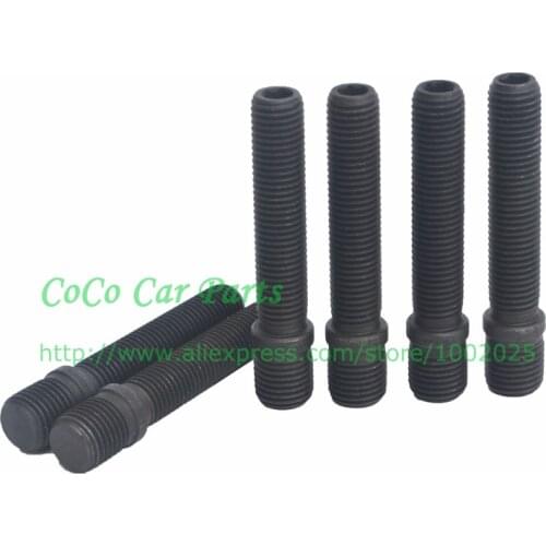 10 PC 14x1.5 TO 12x1.5 WHEEL STUD CONVERSION 75MM TALL LUG BOLTS TO STUDS