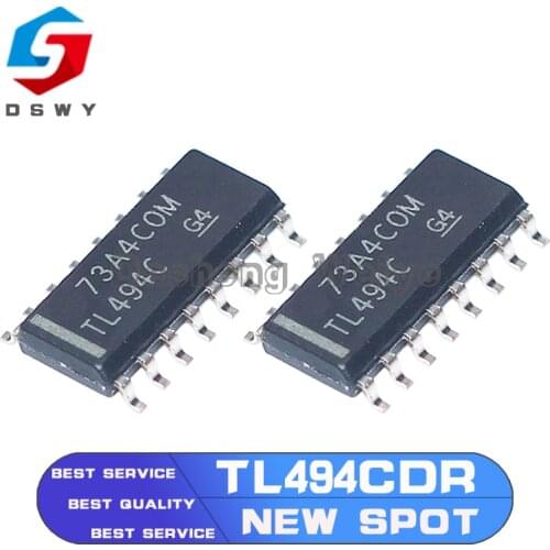 10PCS TL494CD SOP-16 TL494CDR TL494C TL494 SOP16 SMD New and Original IC Chipset