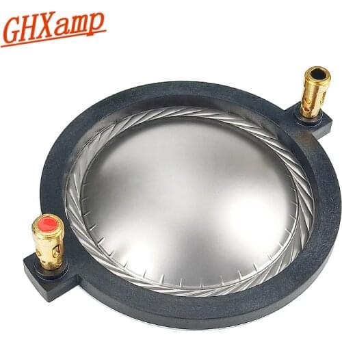 74.5mm Aluminum Flat Wire Tweeter Voice Coil Treble Speaker Titanium Film Repair for DE900 910 Voice Diaphragm B&C 1PC