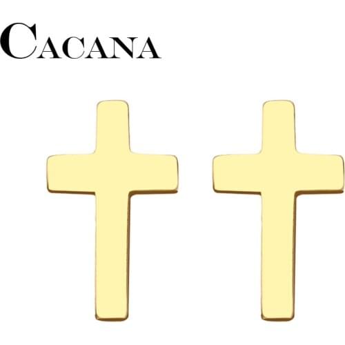 Женские серебрянные серьги Cacana China At AliExpress