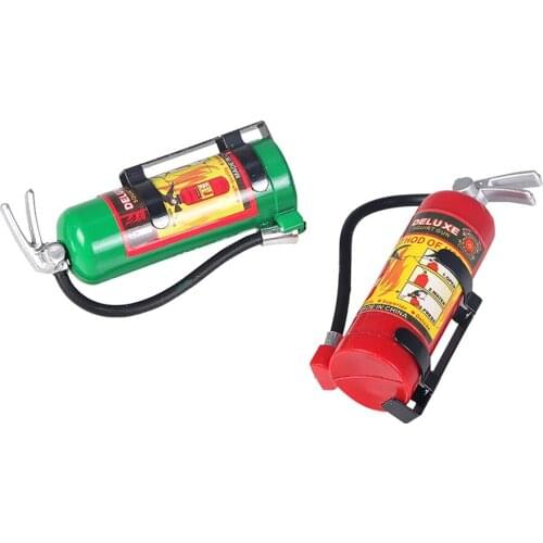 Decoration Miniature Fire Extinguisher for 1/8 1/10 Axial SCX10 90046 TRAXXAS TRX4 G63 Defender D90 RC Car Accessories Parts