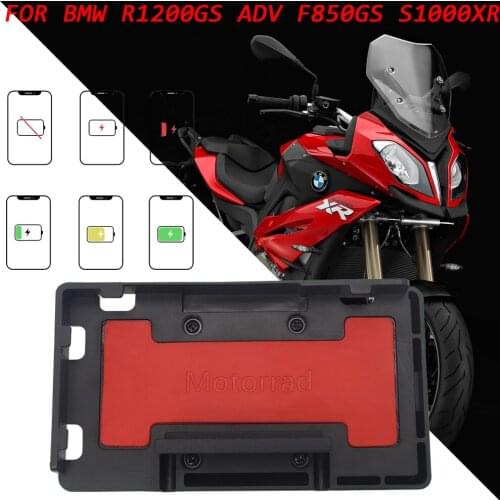 FOR BMW R1200GS 2013-2017 R1250GS 2019 F750GS F850GS F850GS Mobile Phone Navigation Bracket Wireless Charging Mount support