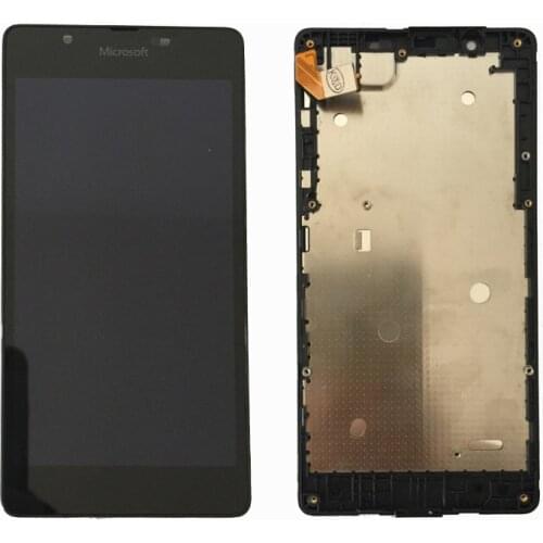For Microsoft Nokia Lumia 540 LCD Display and Touch Screen Digitizer Assembly with frame Or lcd without frame lcd for lumia 540