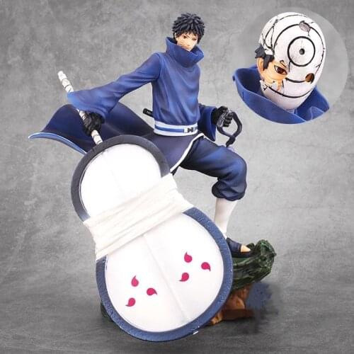 27cm Figurine Shippuden Uchiha Obito Anime Action Figure PVC Collection Model toys for christmas gift