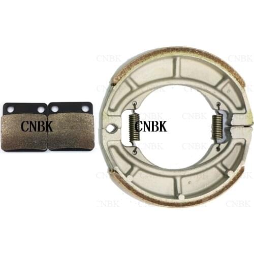 Brake Pads Shoe Drum Set for HONDA ATC 250 R 1981 (Quad) Front Rear Quad