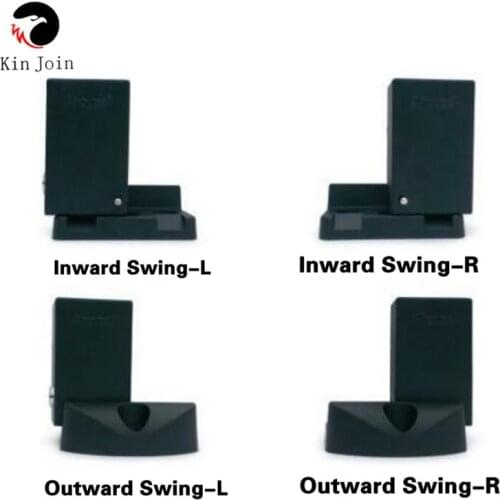 KINJOIN 24VDC Electric lock for gate opener,electric bolt lock for swing gate opener silver