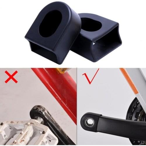 50% Hot Sale 1 Pair Crank Protector Wearproof Fine Workmanship Bike Accessory Tear Resistance Chain Ring Guard for Chain Ring
